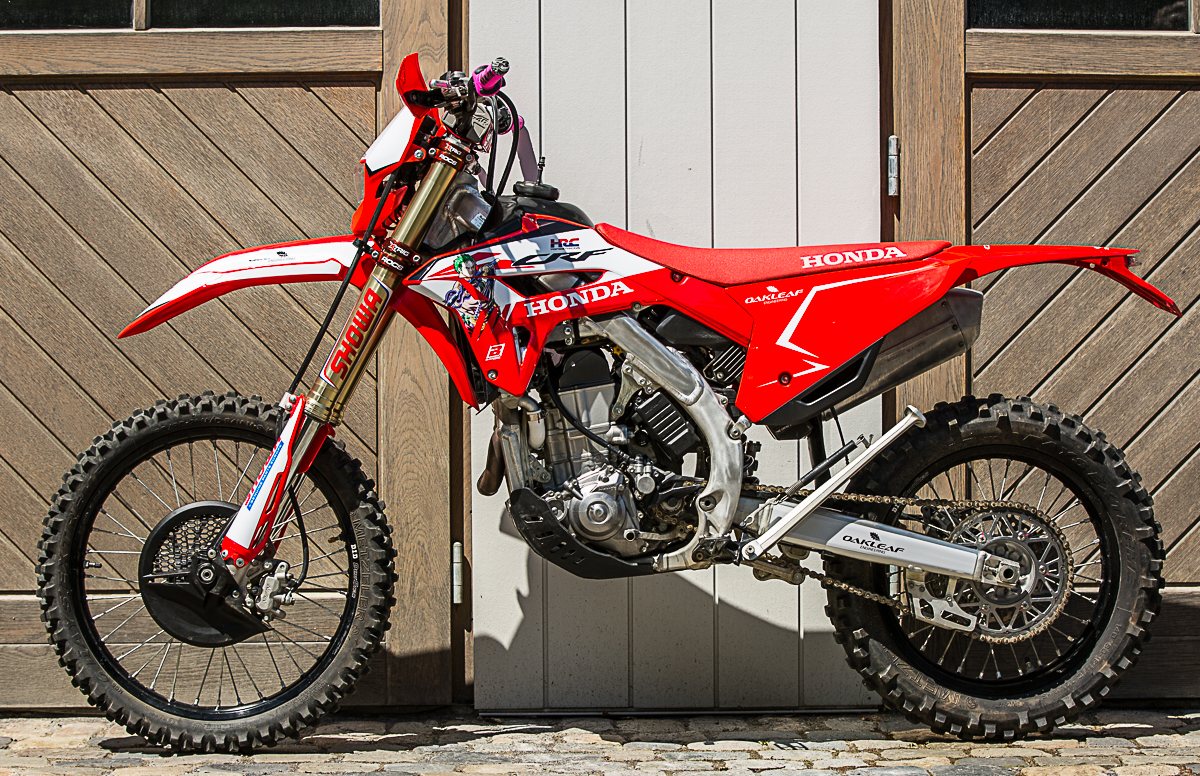 Honda CRF450RX Seitenansicht