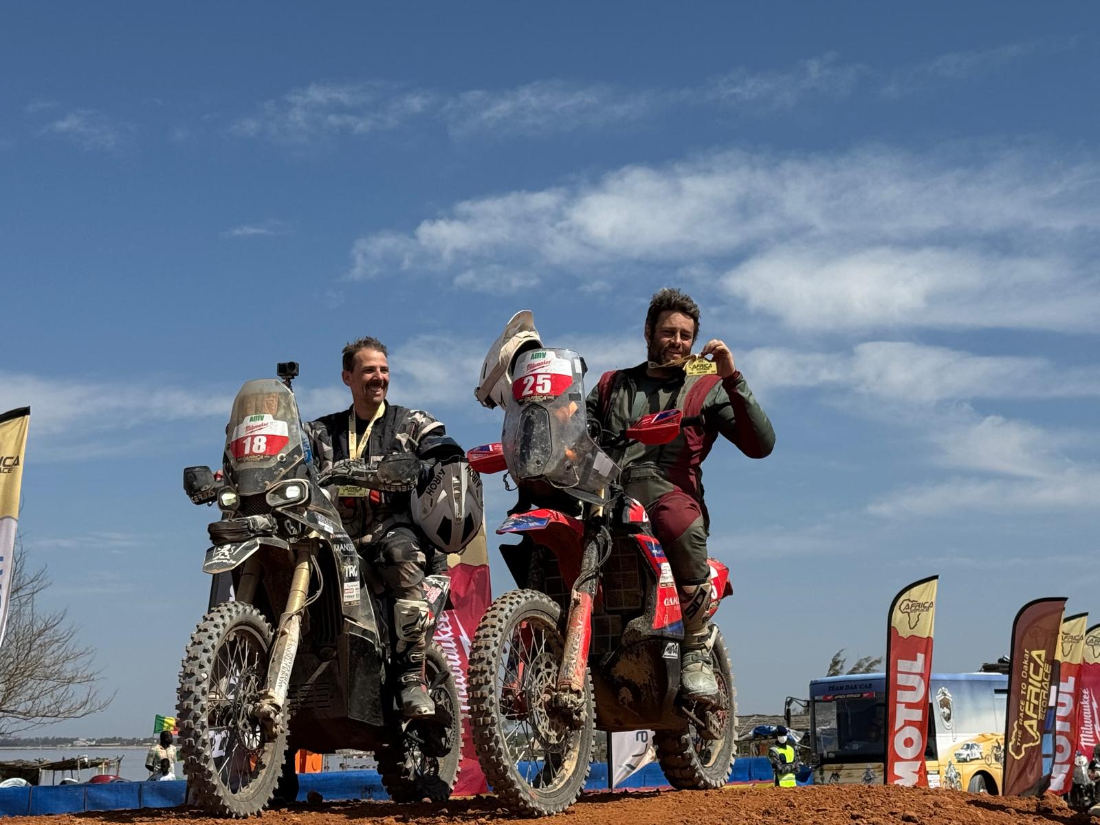 Africa Eco Race Zieleinlauf