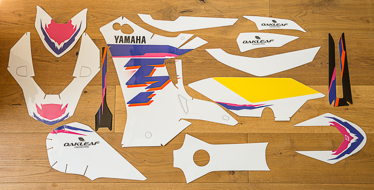 Individuelles Decal-Kit für Yamaha Ténéré 700